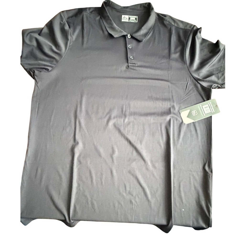 RBX‎ Active Men's Performance Polo Shirt Gray/Black XL CRM2166A NEW MSRP: $62